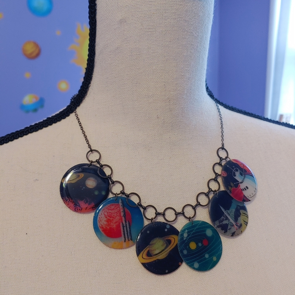 Space Charm Necklace
